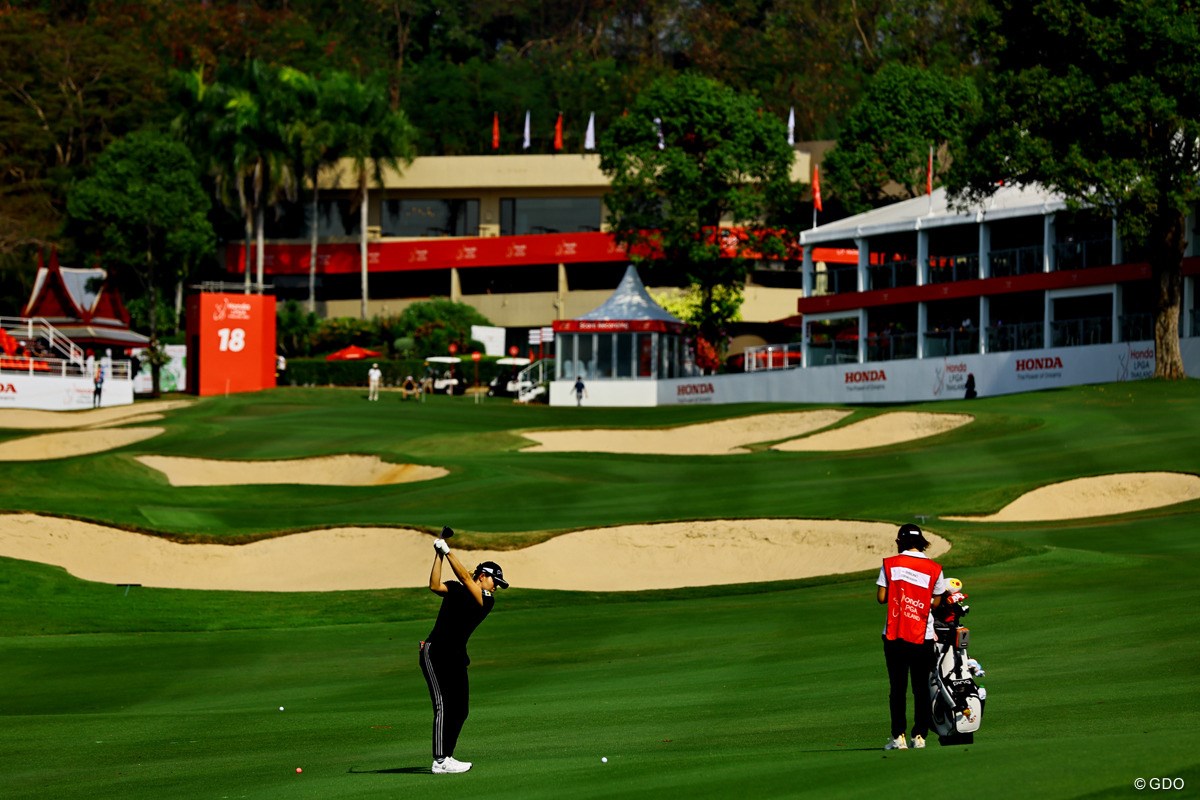 2023年 ホンダ LPGAタイランド 2日目 渋野日向子