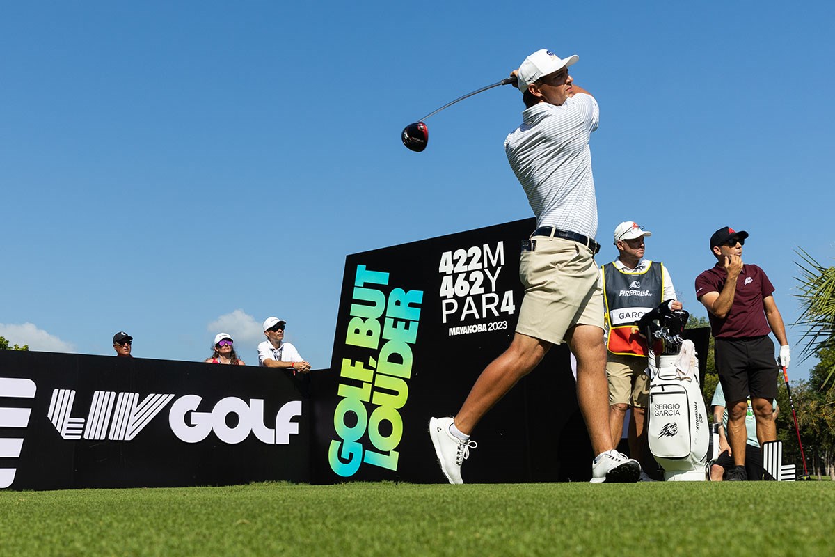 2023年 LIVゴルフ・マヤコバ 初日 ブライソン・デシャンボー