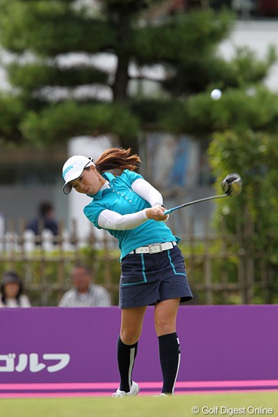2010年 ミヤギテレビ杯ダンロップ女子オープンゴルフトーナメント初日 池内絵梨藻