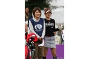 2010年 ミヤギテレビ杯ダンロップ女子オープンゴルフトーナメント初日 竹村真琴＆姉
