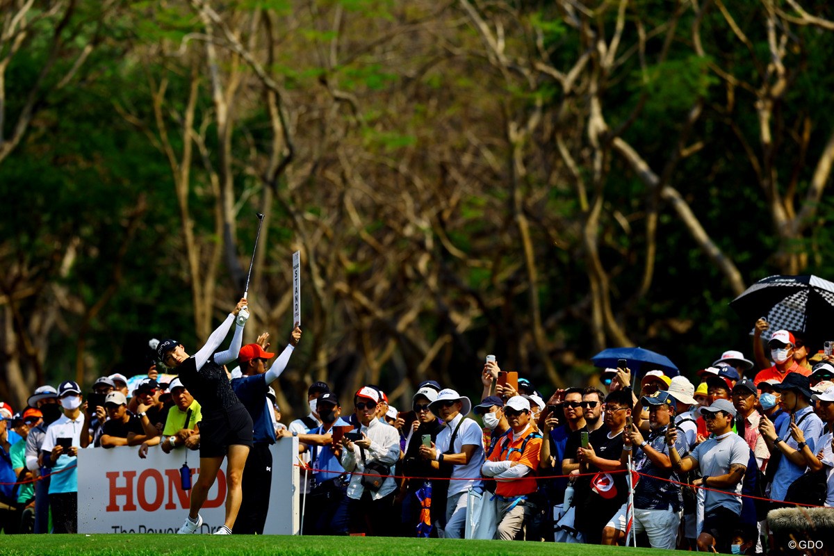 2023年 ホンダ LPGAタイランド 3日目 渋野日向子