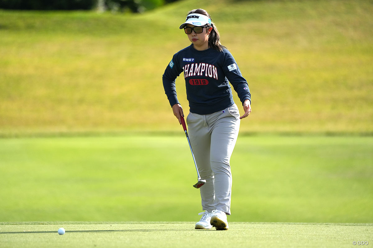 “連勝”目指す山下美夢有