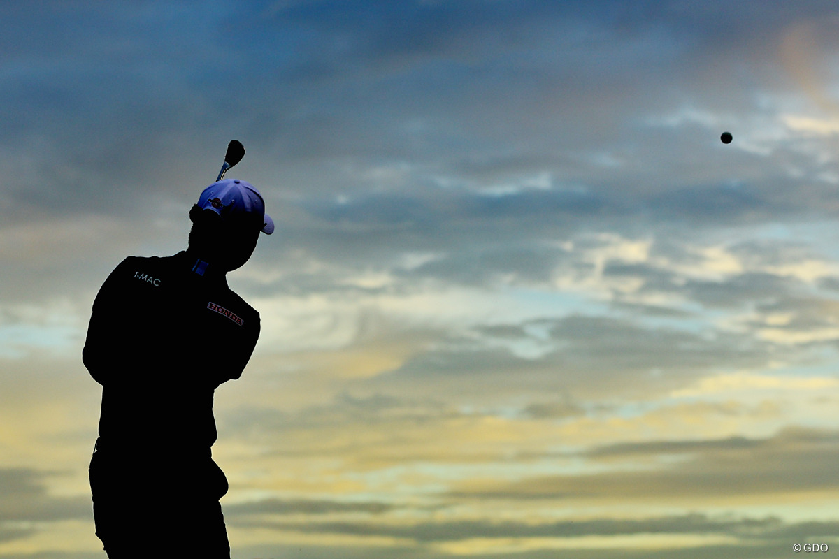 グリーンを外したのは3ホールだけ