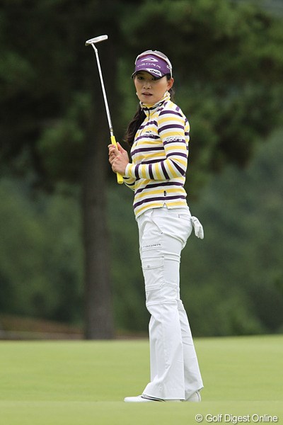 2010年 ミヤギテレビ杯ダンロップ女子オープンゴルフトーナメント2日目 イム・ウナ