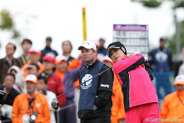2010年 ミヤギテレビ杯ダンロップ女子オープンゴルフトーナメント2日目 横峯さくら