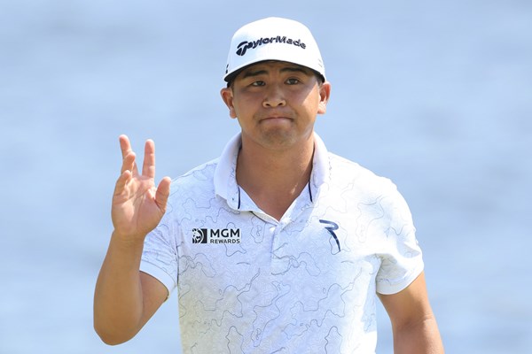 待望の初優勝に近づきつつあるカート・キタヤマ(Sam Greenwood／Getty Images)