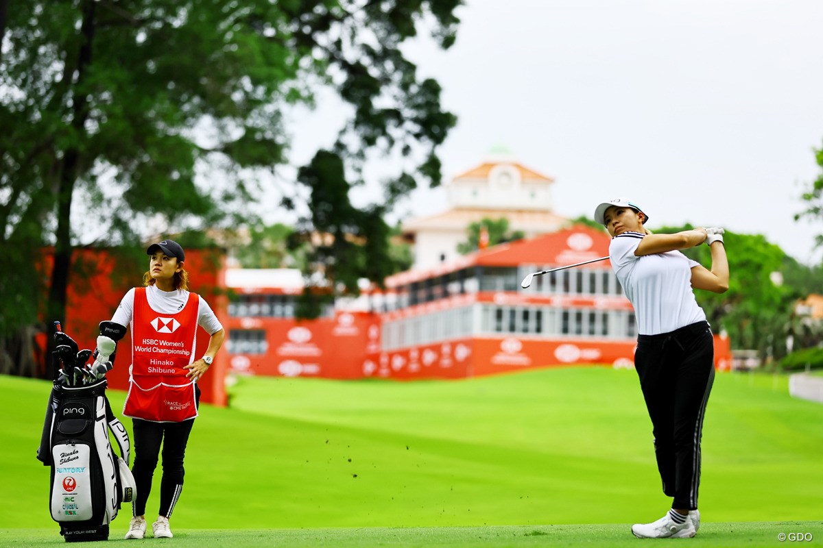 2023年 HSBC女子世界選手権 3日目 渋野日向子