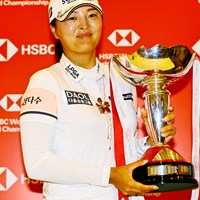 1年ぶりの優勝で大会連覇となったコ・ジンヨン 2023年 HSBC女子世界選手権 4日目 コ・ジンヨン