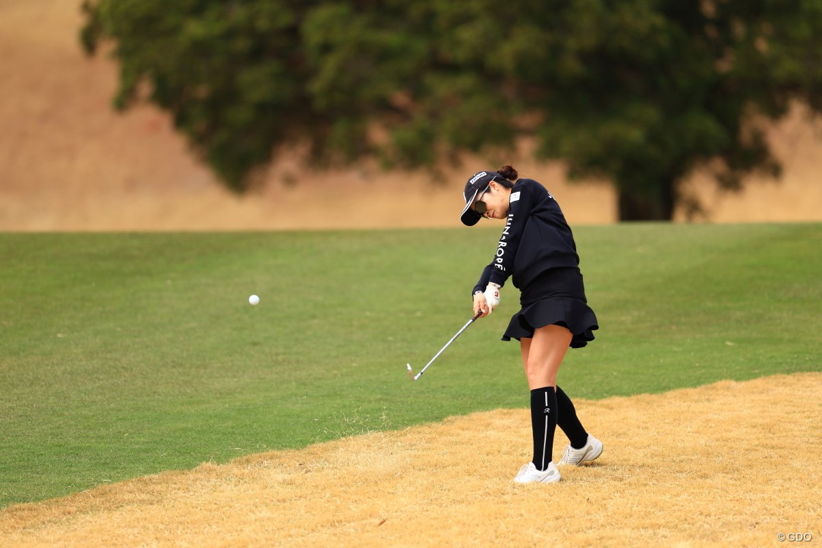 2023年 明治安田生命レディス ヨコハマタイヤゴルフトーナメント 初日 三ヶ島かな