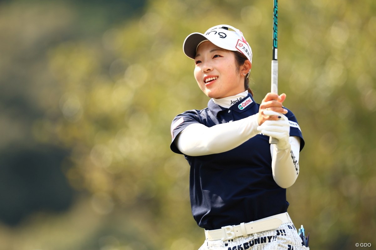 2023年 明治安田生命レディス ヨコハマタイヤゴルフトーナメント 初日 佐久間朱莉