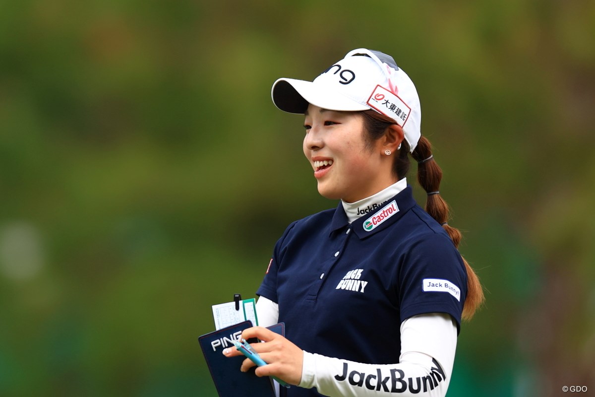 2023年 明治安田生命レディス ヨコハマタイヤゴルフトーナメント 初日 佐久間朱莉