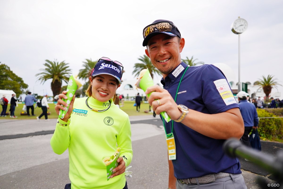 2023年 明治安田生命レディス ヨコハマタイヤゴルフトーナメント 初日 小倉彩愛