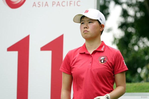 2023年 アジアパシフィック女子アマチュアゴルフ選手権 2日目 橋本美月 21年チャンピオンの戦いは続く