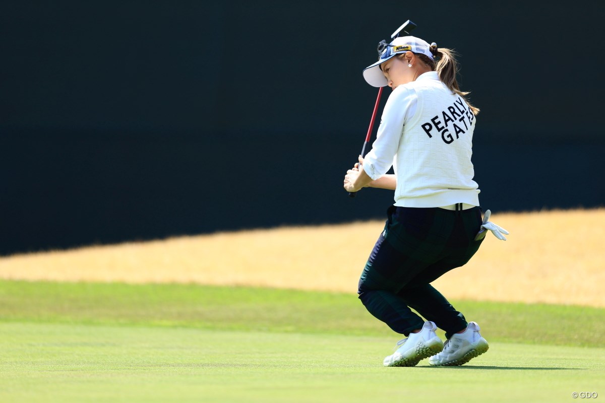 2023年 明治安田生命レディス ヨコハマタイヤゴルフトーナメント 3日目 上田桃子