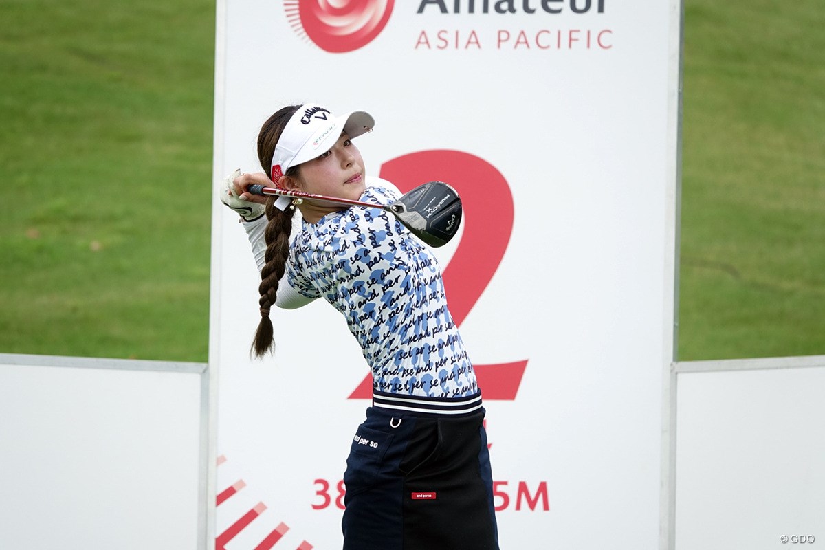 2023年 アジアパシフィック女子アマチュアゴルフ選手権 3日目 吉田鈴