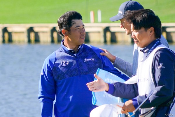 松山英樹は早朝に前日未消化の8ホールを回った