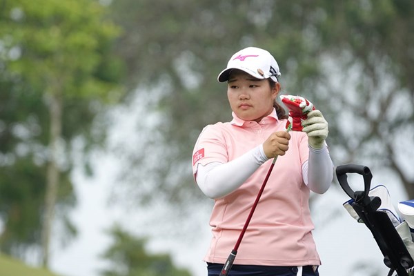 2023年 アジアパシフィック女子アマチュアゴルフ選手権 最終日 寺岡沙弥香 悔しさの中でも礼儀を忘れず