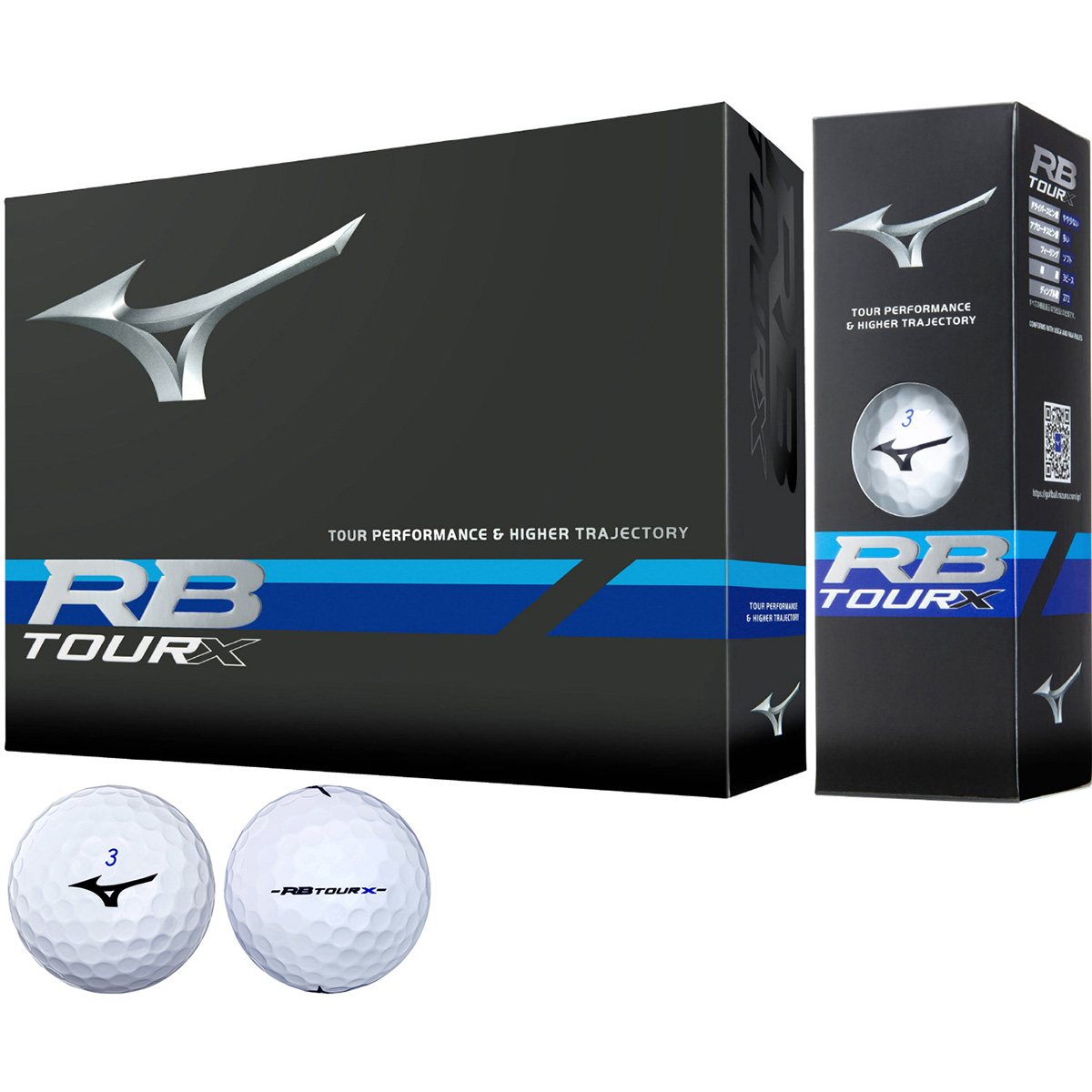 ミズノ RB TOUR X ゴルフボール　未使用品 MIZUNO ミズノ RB TOUR X ゴルフボール 1ダース（12球