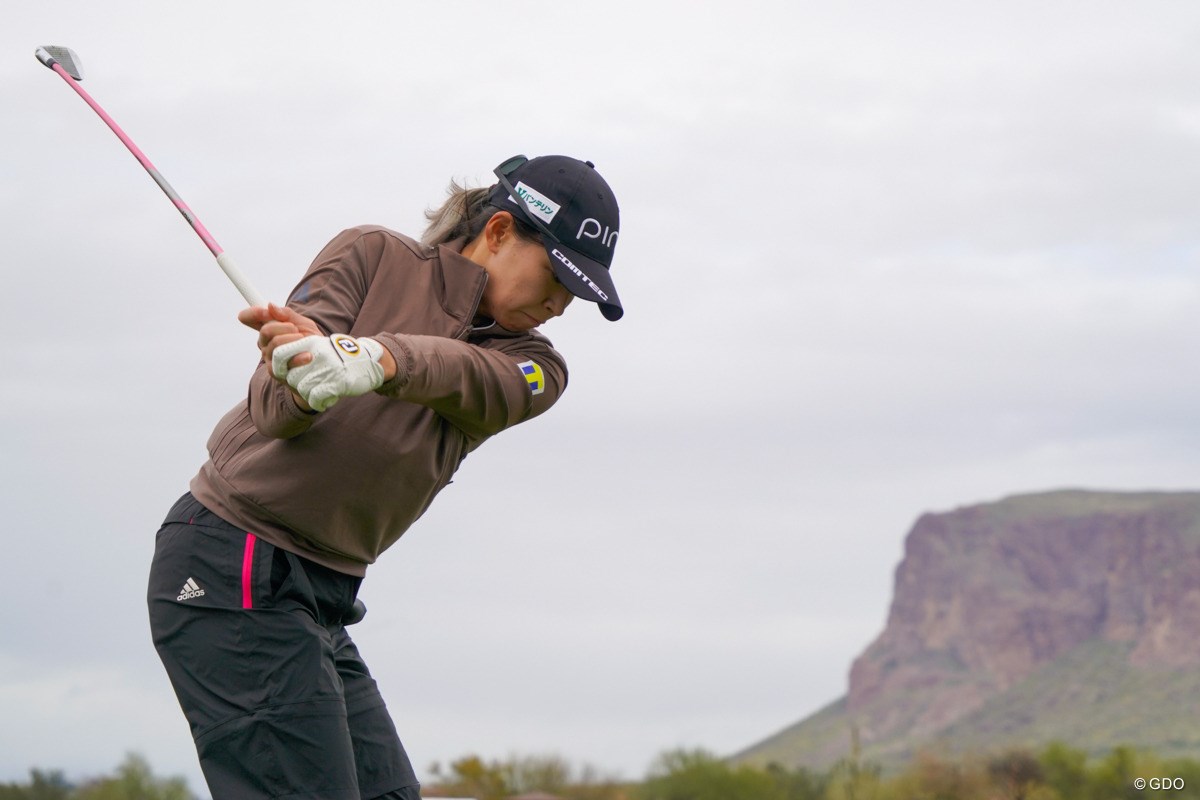 2023年 LPGAドライブオン選手権 事前 渋野日向子