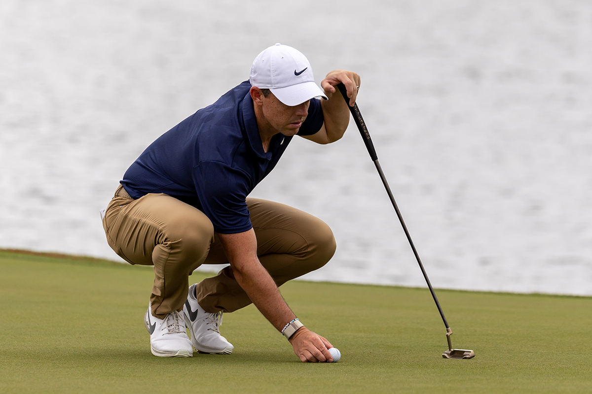 まず1勝。グリーン上ではスコッティキャメロンのニューポートパターが活躍した(David Buono/Icon Sportswire via Getty Images)