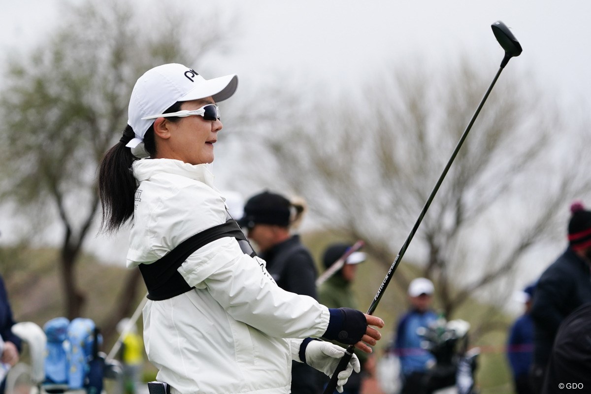 2023年 LPGAドライブオン選手権 事前 上原彩子