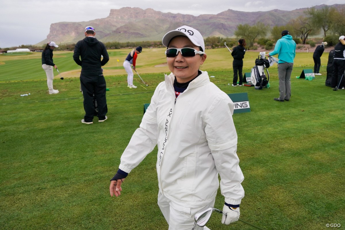 2023年 LPGAドライブオン選手権 事前 上原彩子