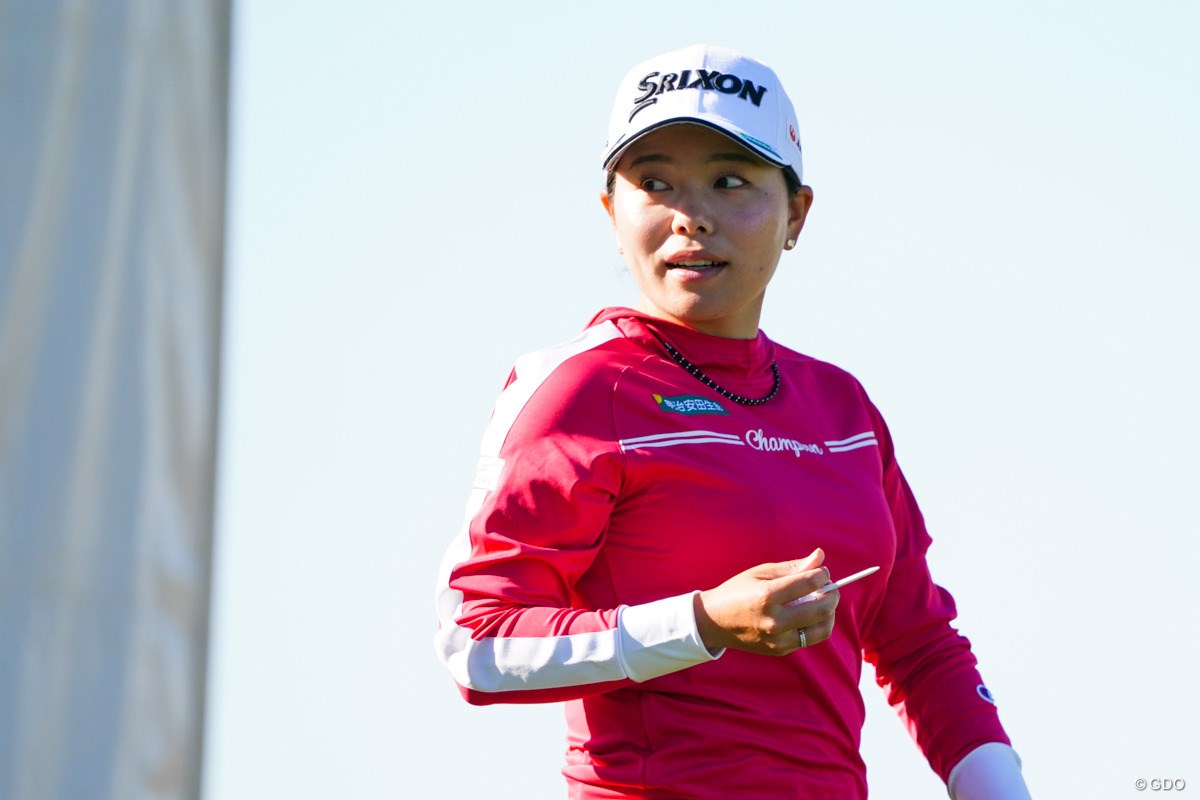 2023年 LPGAドライブオン選手権 初日 勝みなみ