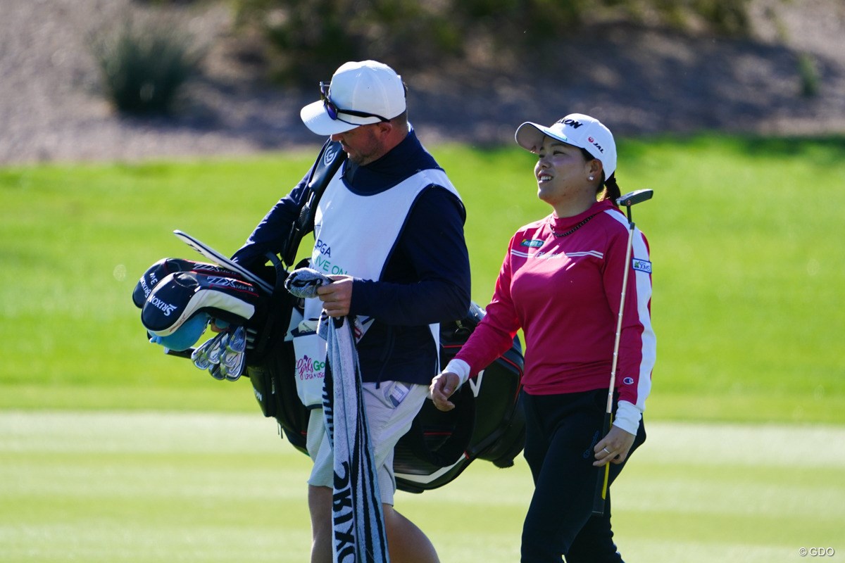 2023年 LPGAドライブオン選手権 初日 勝みなみ