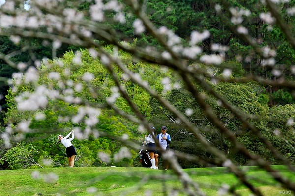 2023年 アクサレディスゴルフトーナメント in MIYAZAKI 初日 川崎春花 コロナ感染による焦りは、今はもうない