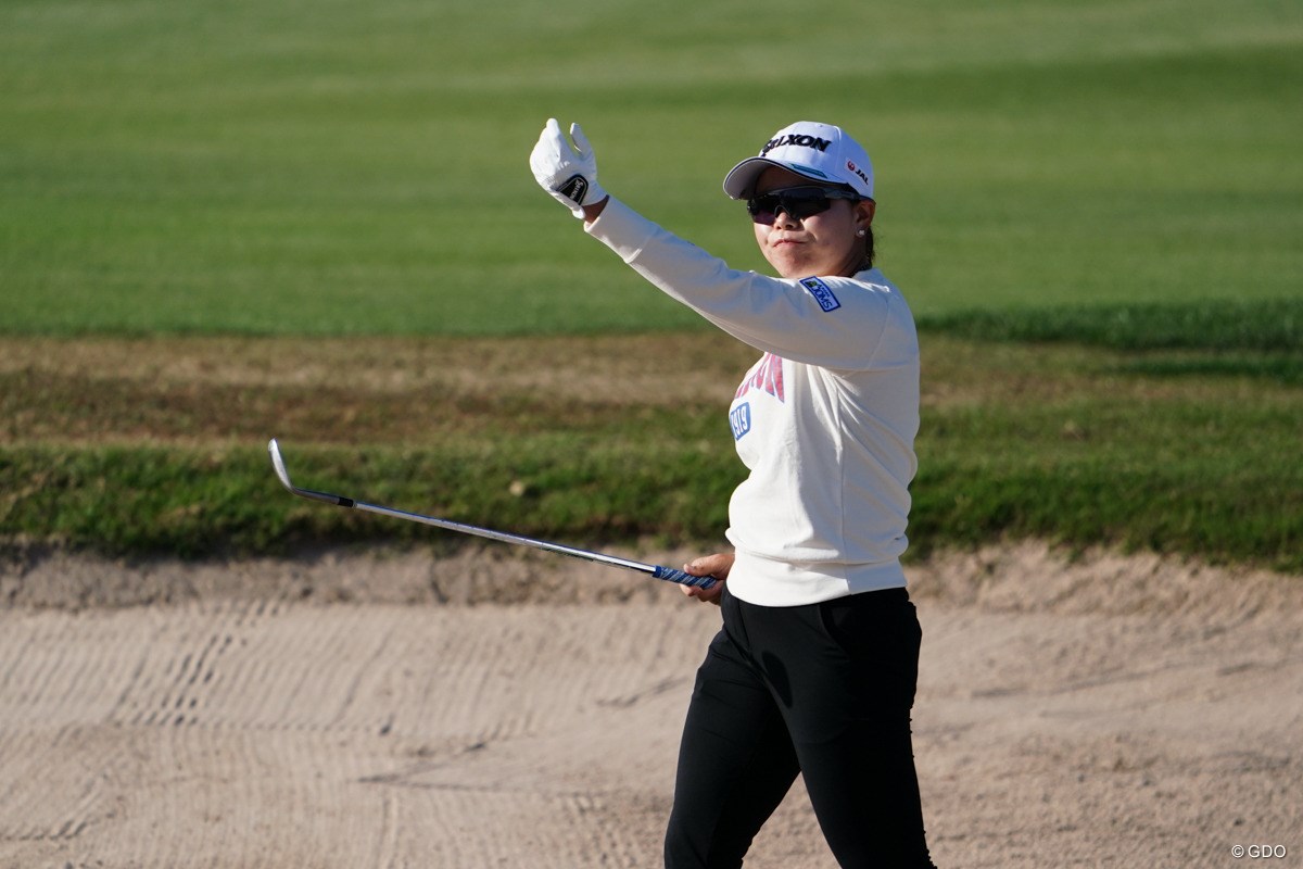 2023年 LPGAドライブオン選手権 2日目 勝みなみ