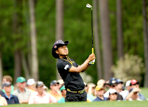 2009年大会を単独4位で終えた片山晋呉。最終日「68」もプレーオフには届かず（Harry How/Getty Images）