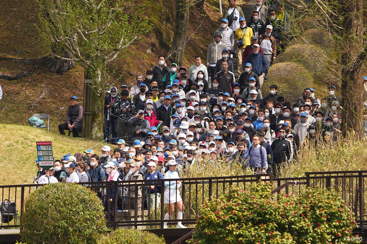 2023年 富士フイルム・スタジオアリス女子オープン 2日目 菅沼菜々