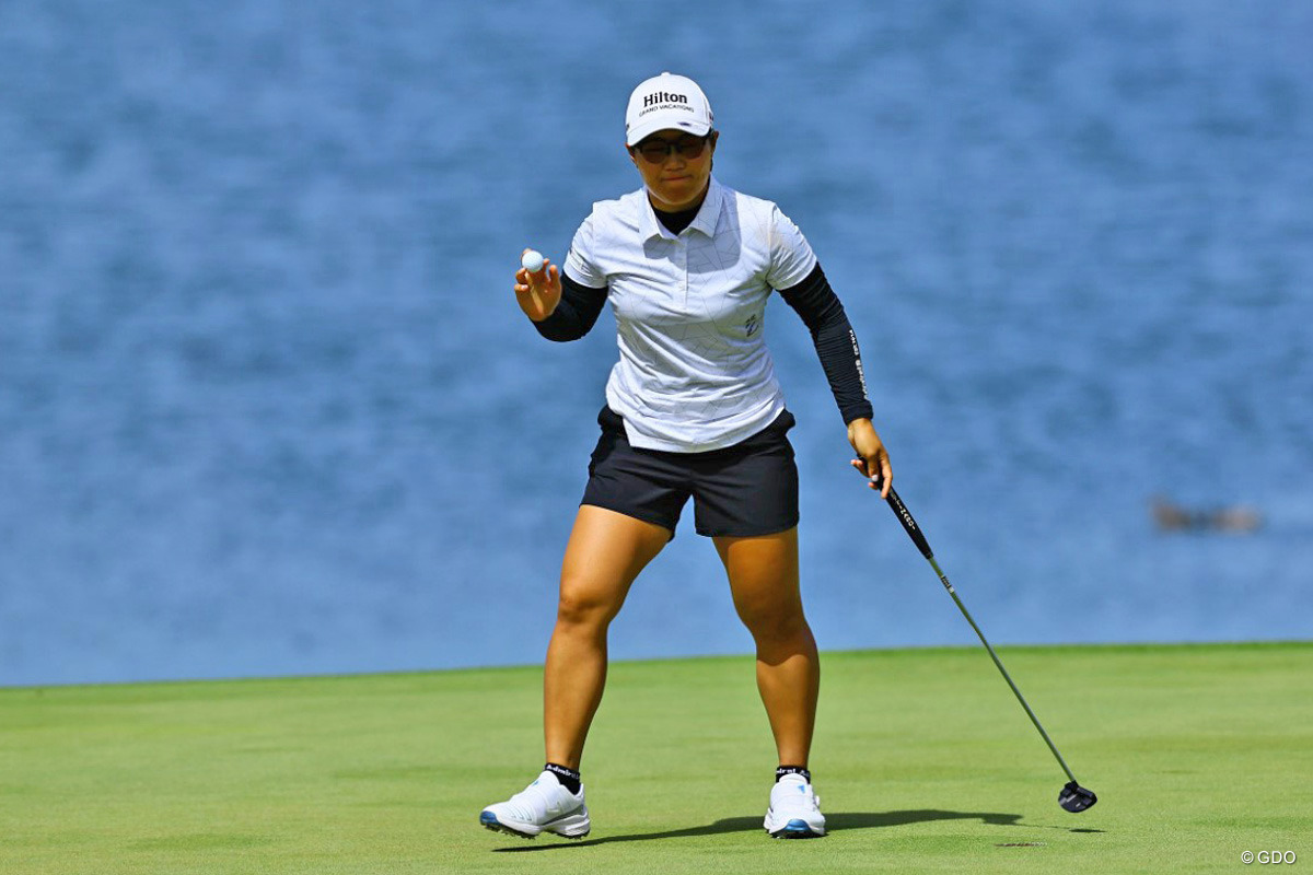 首位に2打差の好位置で大会をスタートした畑岡奈紗