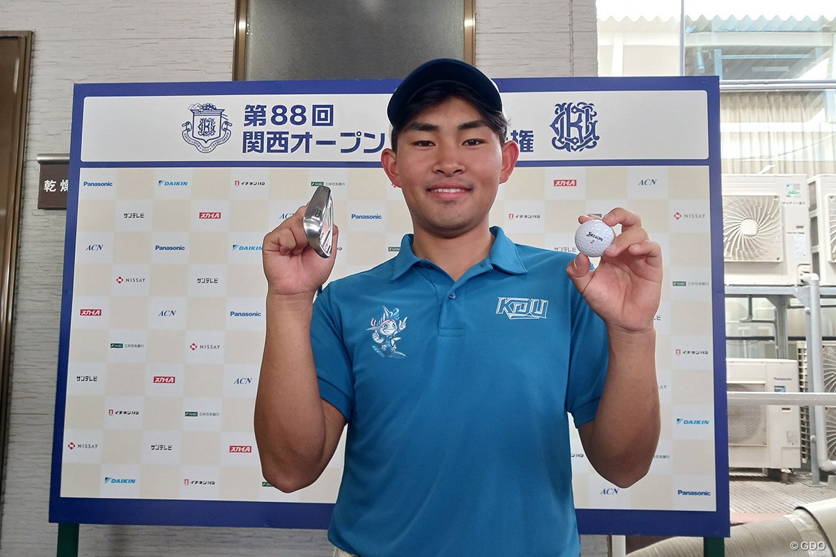 2023年 関西オープンゴルフ選手権競技 2日目 山下勝将