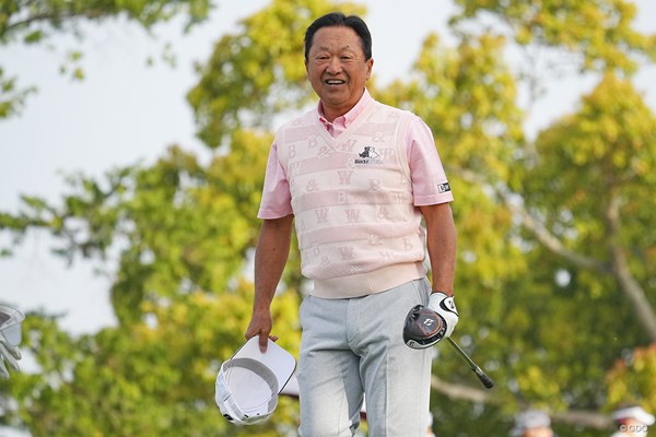 2023年 関西オープンゴルフ選手権競技 2日目 倉本昌弘 67歳、10年ぶりにレギュラーツアー予選通過を決めた