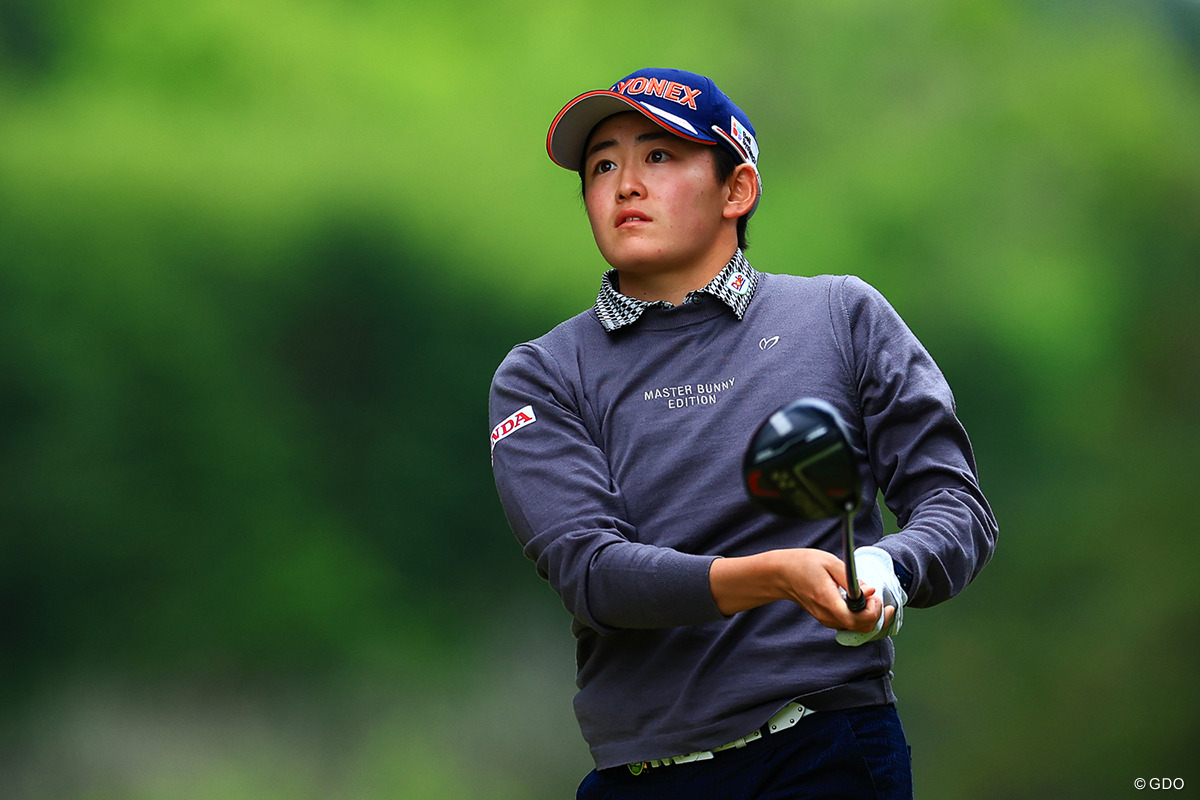 2023年 KKT杯バンテリンレディスオープン 2日目 岩井明愛｜GDO ゴルフダイジェスト・オンライン