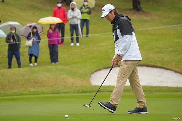 2023年 関西オープンゴルフ選手権競技 3日目 石川遼 2番でショートパットを外してボギー  「集中力が…」