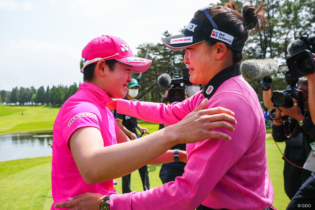 2023年 KKT杯バンテリンレディスオープン 最終日 岩井明愛 岩井千怜