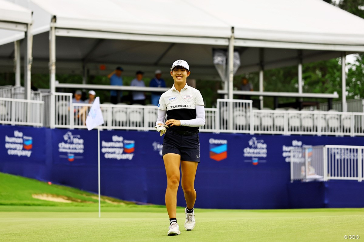 2023年 シェブロン選手権 初日 馬場咲希