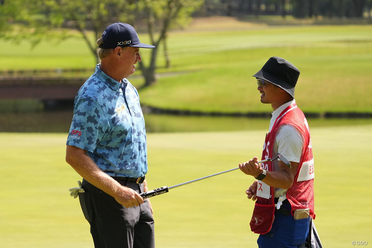 2023年 ISPS HANDA 欧州・日本どっちが勝つかトーナメント！ 2日目 アーニー・エルス