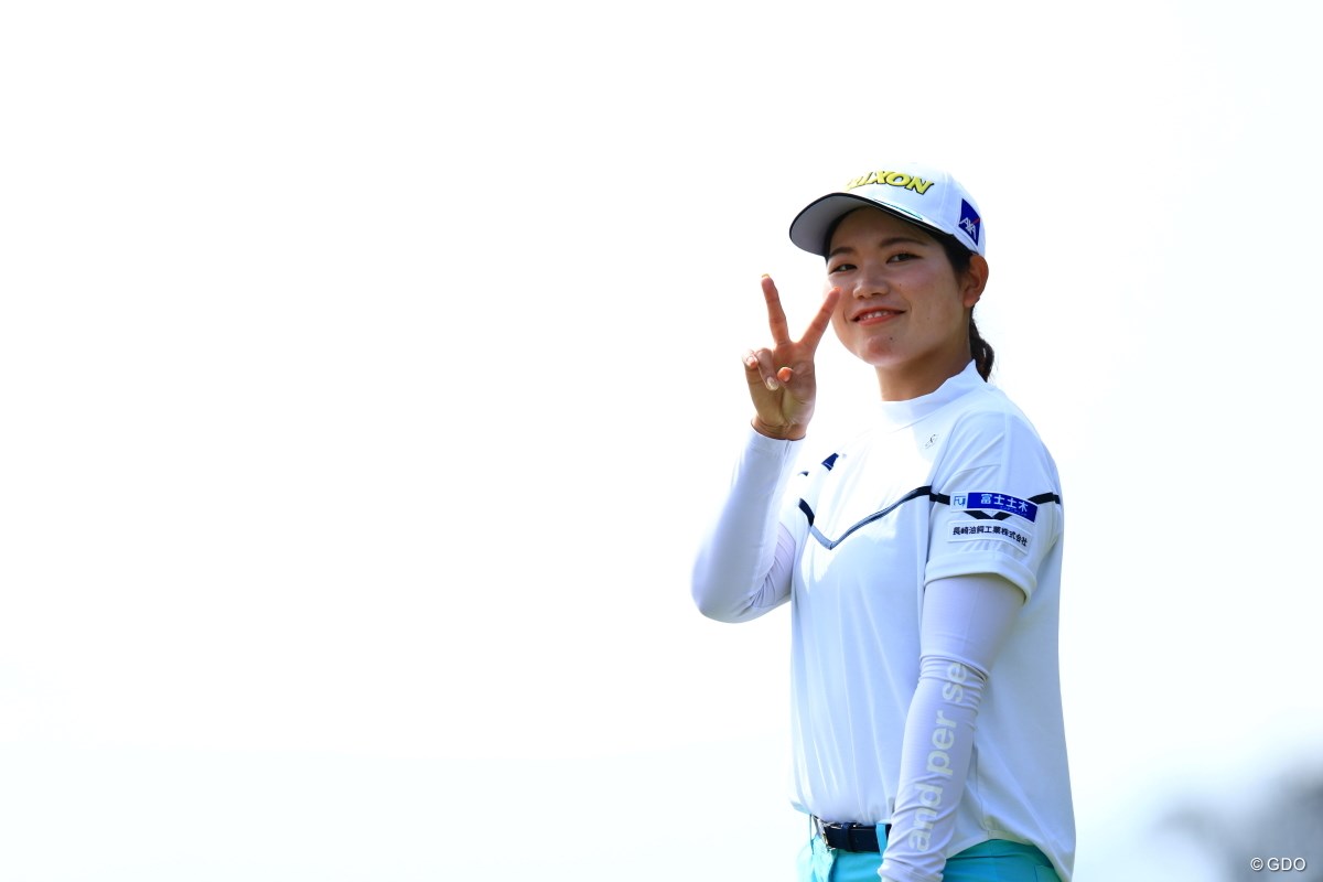 2023年 フジサンケイレディスクラシック 初日 櫻井心那