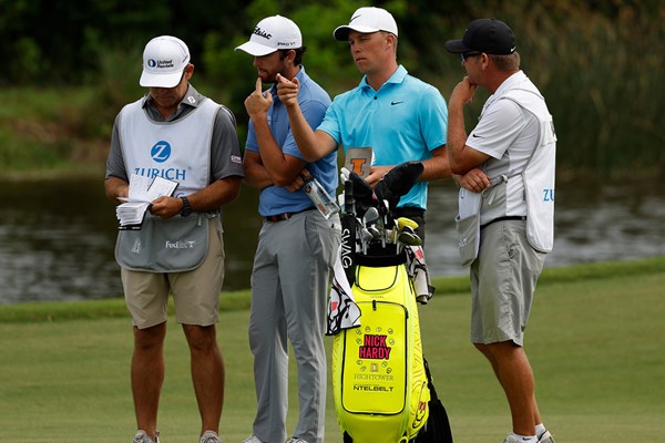 ダブルス戦でともに初優勝を飾ったニック・ハーディとデービス・ライリー(Getty Images)