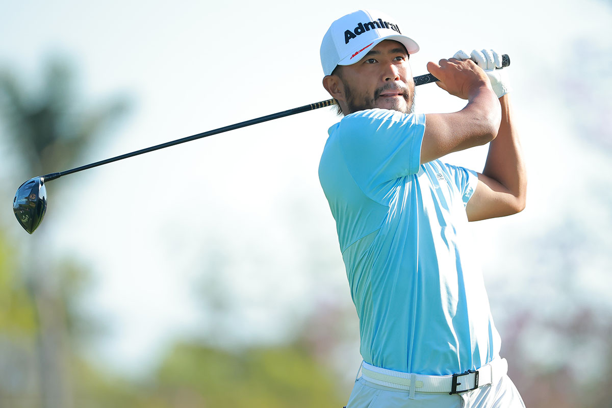 小平智が「64」をマークし出遅れを挽回した(Hector Vivas/Getty Images)