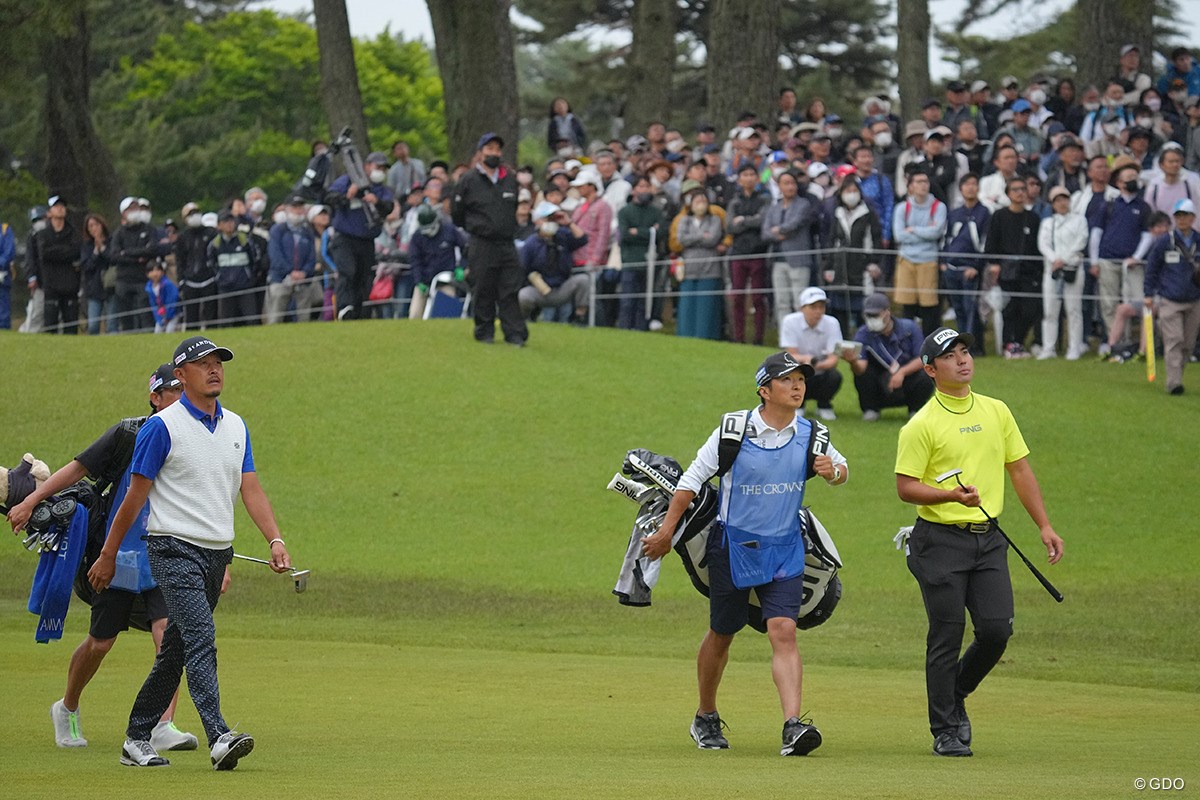 2023年 中日クラウンズ 最終日 岩田寛 蝉川泰果