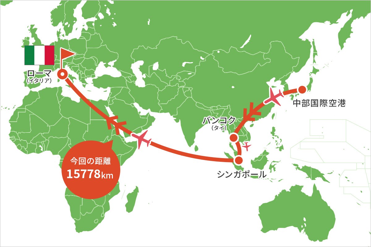 2023年 イタリアオープン 事前 川村昌弘マップ