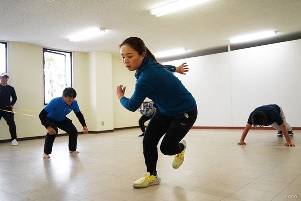 2023永峰咲希 トレーニング 下半身強化のトレーニング