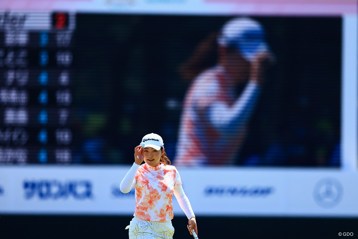 2023年 ワールドレディスチャンピオンシップサロンパスカップ 初日 山内日菜子