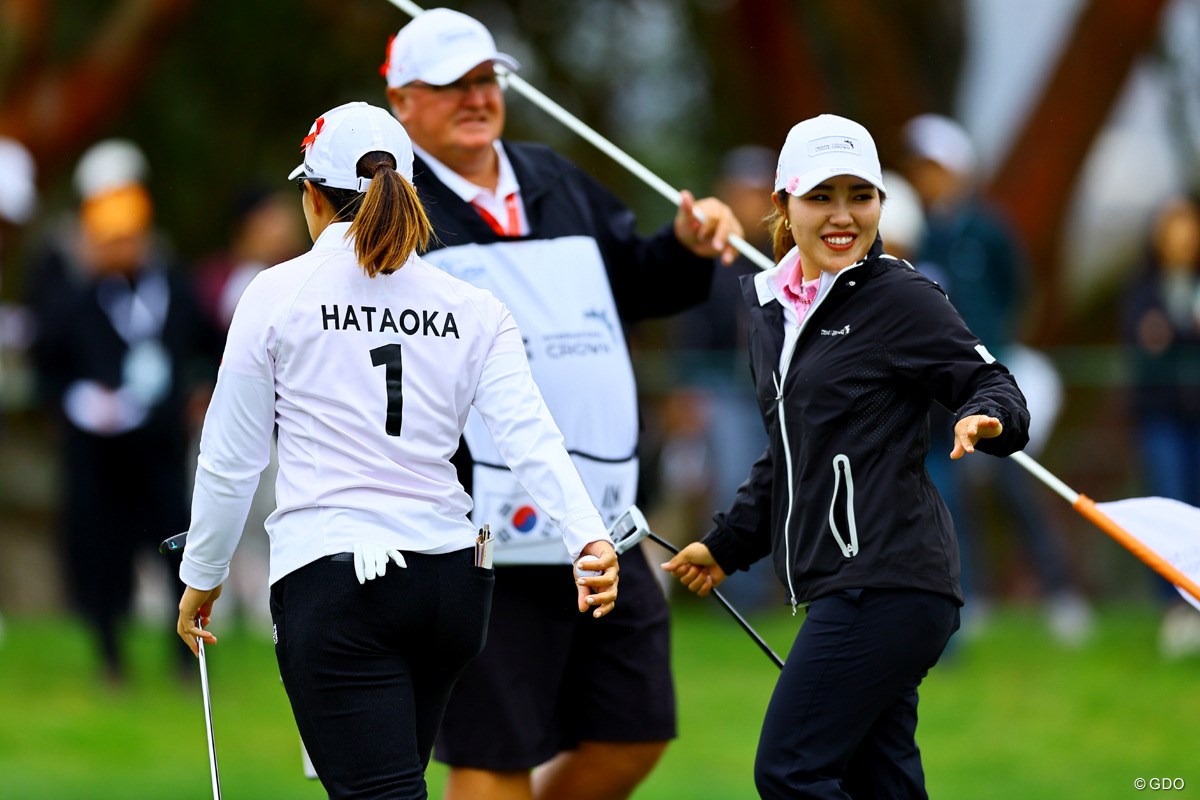 2023年 ハンファ ライフプラス インターナショナルクラウン 3日目 畑岡奈紗 古江彩佳