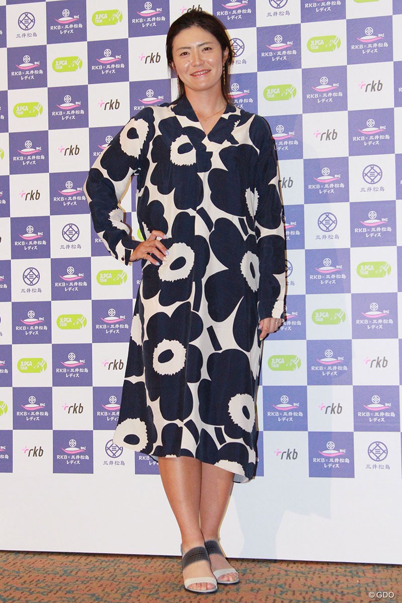 2023年 RKB×三井松島レディス 事前 渡邉彩香