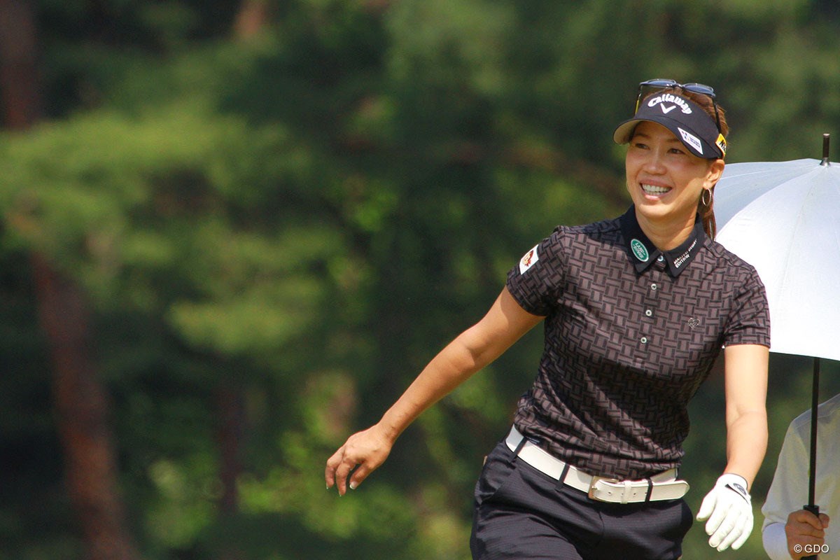 2023年 RKB×三井松島レディス 事前 上田桃子